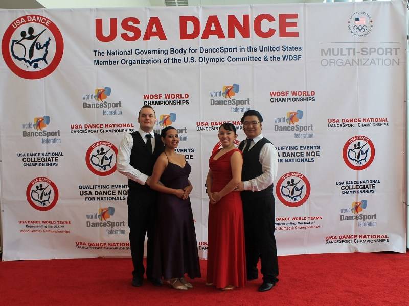 Denis and Jeanette students at USA Dance NAtionals